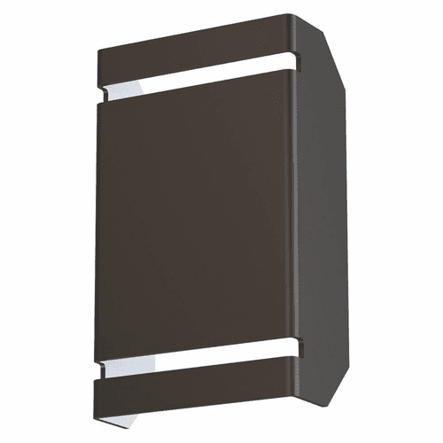 Access La Vida 2-LT Bi-Directional Outdoor LED Wall Mount - Black - 20016LEDDMG-BL