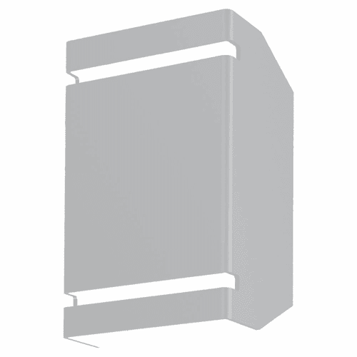 Access La Vida 2LT BiDirectional Outdoor LED Wall Mount - Satin - 20016LEDDMG-SAT