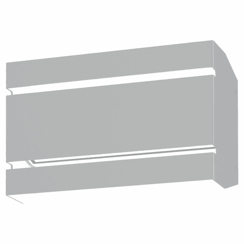 Access La Vida 2LT BiDirectional Outdoor LED Wall Mount - Satin - 20017LEDDMG-SAT