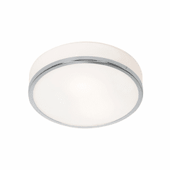 Access Lighting Aero Flush Mount - Brushed Steel - 20670-BS/OPL