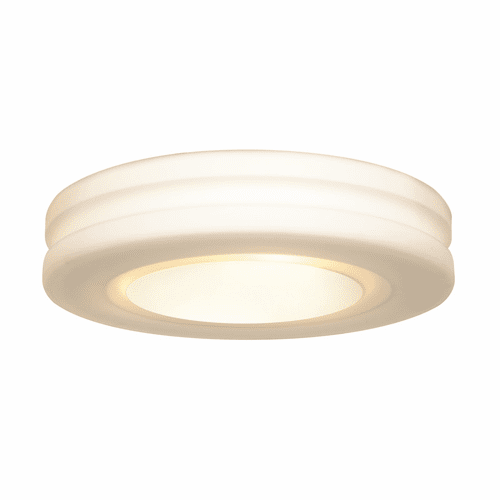 Access Lighting Altum Dimmable LED Flush Mount - White - 50187LEDDLP-WH/OPL