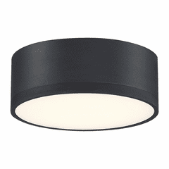 Access Lighting Beat Dimmable LED Flush Mount - Black - 50004LEDD-BL/ACR