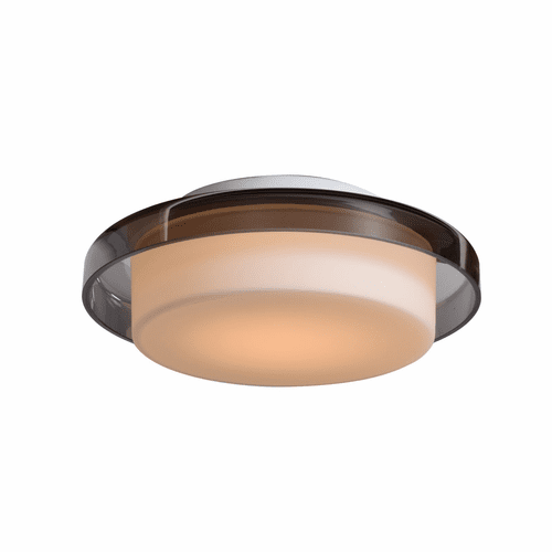 Access Lighting Bellagio Small Dimmable LED Flush Mount - Smoked - 50198LEDD-OPL/SMK