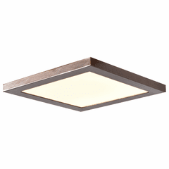 Access Lighting Boxer Large LED Square Flush Mount - Bronze - 20815LEDD-BRZ/ACR