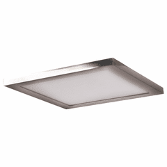 Access Lighting Boxer Large LED Square Flush Mount - Brushed Steel - 20815LEDD-BS/ACR