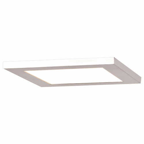 Access Lighting Boxer Large LED Square Flush Mount - White - 20815LEDD-WH/ACR
