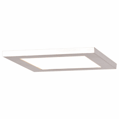 Access Lighting Boxer Large LED Square Flush Mount - White - 20815LEDD-WH/ACR