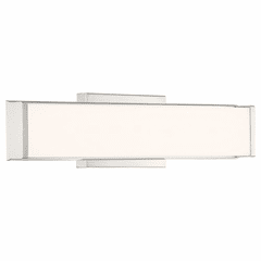 Access Lighting Citi 1-LT LED Vanity - Brushed Steel - 62570LEDD-BS/ACR