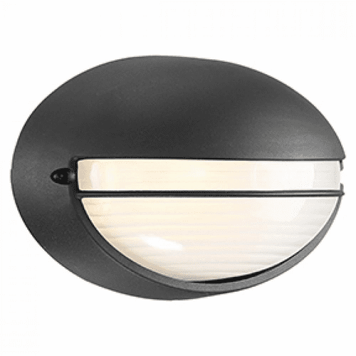 Access Lighting Clifton Outdoor LED Bulkhead - Black - 20270LEDDMG-BL/OPL