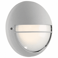 Access Lighting Clifton Outdoor LED Bulkhead - Satin - 20260LEDDMG-SAT/OPL