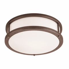 Access Lighting Conga Dimmable LED Flush Mount - Bronze - 50080LEDDLP-BRZ/OPL