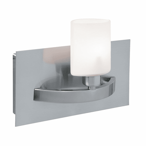 Access Lighting Cosmos 1-LT Wall Fixture - Brushed Steel - 53301-BS/OPL