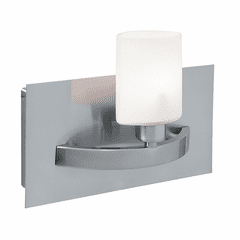 Access Lighting Cosmos 1-LT Wall Fixture - Brushed Steel - 53301-BS/OPL