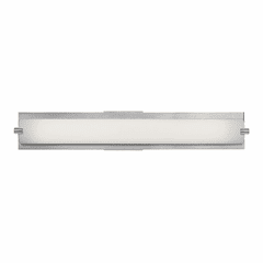 Access Lighting Geneva Wall & Vanity Light - Brushed Steel - 31010LEDD-BS/OPL