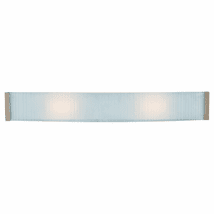 Access Lighting Helium Large Dimmable LED Vanity Fixture - Brushed Steel - 62043LEDD-BS/CKF
