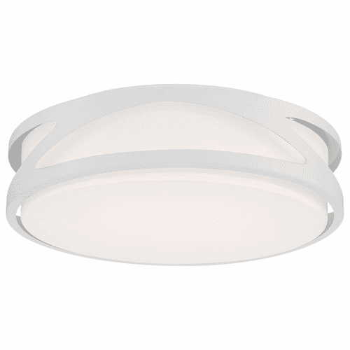 Access Lighting Lucia LED Flush Mount - White - 49990LEDD-WH/ACR
