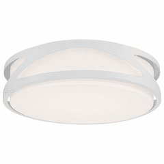 Access Lighting Lucia LED Flush Mount - White - 49990LEDD-WH/ACR