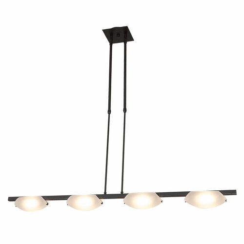 Access Lighting Nido 4-Light Dimmable LED Pendant - Oil Rubbed Bronze - 63958LEDD-ORB/FST