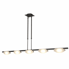 Access Lighting Nido 5-Light Dimmable LED Pendant - Oil Rubbed Bronze - 63959LEDD-ORB/FST
