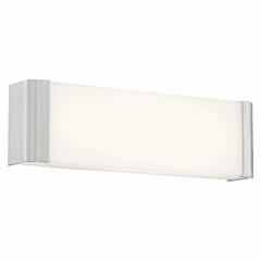 Access Lighting Origin Dimmable LED Vanity - Brushed Steel - 62504LEDD-BS/FST