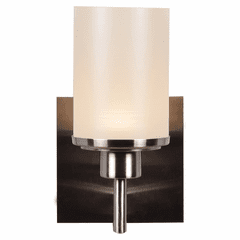 Access Lighting Perch 1-Light LED Vanity - Brushed Steel - 62509LEDD-BS/CSL