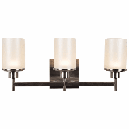 Access Lighting Perch 3-Light LED Vanity - Brushed Steel - 62511LEDD-BS/CSL