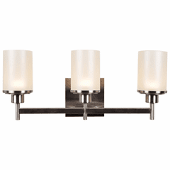 Access Lighting Perch 3-Light LED Vanity - Brushed Steel - 62511LEDD-BS/CSL
