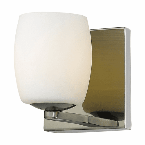 Access Lighting Serenity 1-Light Vanity - Antique Brass - 62561-AB/OPL