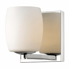 Access Lighting Serenity 1-Light Vanity - Mirrored Stainless Steel - 62561-MSS/OPL