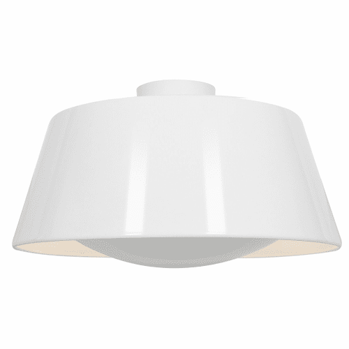 Access Lighting SoHo Reflective Illumination Flush Mount - Glossy White - 23764-GWH