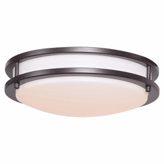 Access Lighting Solero Dimmable LED Flush Mount - Bronze - 20464LEDD-BRZ/ACR
