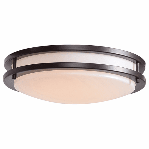 Access Lighting Solero Dimmable LED Flush Mount - Bronze - 20465LEDD-BRZ/ACR