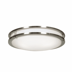 Access Lighting Solero Dimmable LED Flush Mount - Brushed Steel - 20466LEDD-BS/ACR Access Lighting Solero Dimmable LED Flush Mount - Brushed Steel - 20466LEDD-BS/ACR