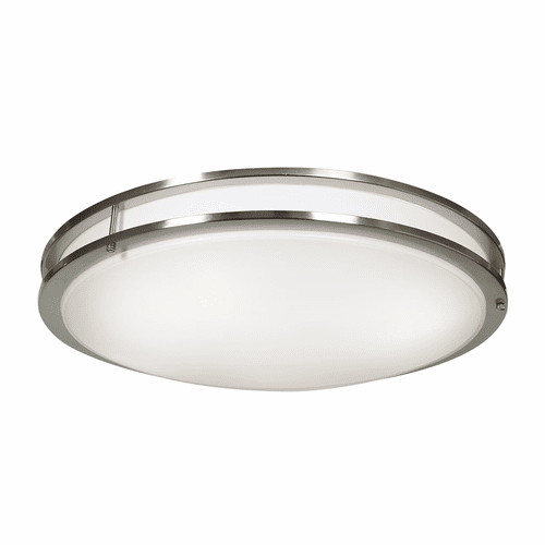 Access Lighting Solero Dimmable LED Flush Mount - Brushed Steel - 20467LEDD-BS/ACR
