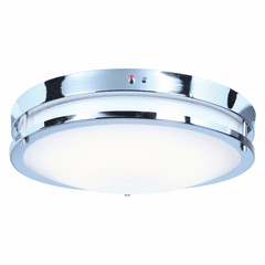 Access Lighting Solero Emergency Backup LED Flush Mount - Chrome - 20466LEDEM-CH/ACR