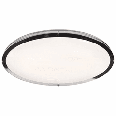 Access Lighting Solero Oval Flush Mount - Chrome - 20468LEDD-CH/ACR Access Lighting Solero Oval Flush Mount - Chrome - 20468LEDD-CH/ACR