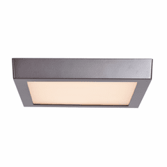 Access Lighting Strike 2.0 Large Dimmable LED Square Flush Mount - Bronze - 20803LEDD-BRZ/ACR