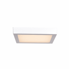 Access Lighting Strike 2.0 Large Dimmable LED Square Flush Mount - White - 20803LEDD-WH/ACR
