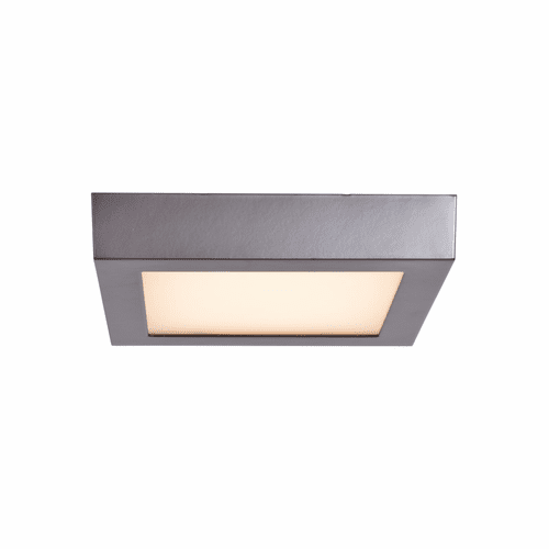 Access Lighting Strike 2.0 Small Dimmable LED Square Flush Mount - Bronze - 20802LEDD-BRZ/ACR
