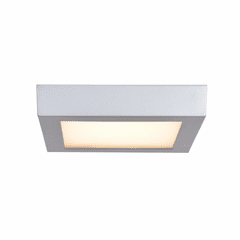 Access Lighting Strike 2.0 Small Dimmable LED Square Flush Mount - Silver - 20802LEDD-SILV/ACR