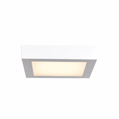 Access Lighting Strike 2.0 Small Dimmable LED Square Flush Mount - White - 20802LEDD-WH/ACR
