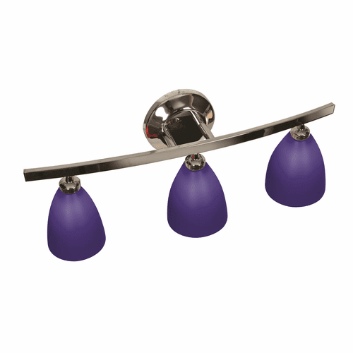 Access Lighting Sydney 3-Light Vanity - Matte Chrome - 63813-19-MC/COB