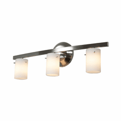 Access Lighting Sydney 3-Light Vanity - Matte Chrome - 63813-47-MC/OPL