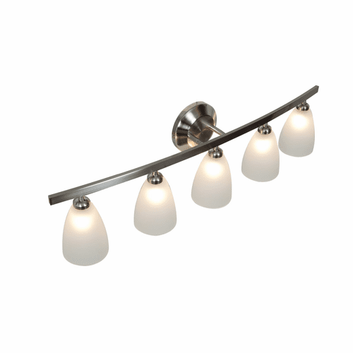 Access Lighting Sydney 5-Light Vanity - Matte Chrome - 63815-19-MC/COB
