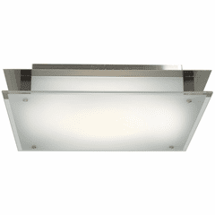 Access Lighting Vision Large Flush Mount - Brushed Steel - 50032-BS/FST