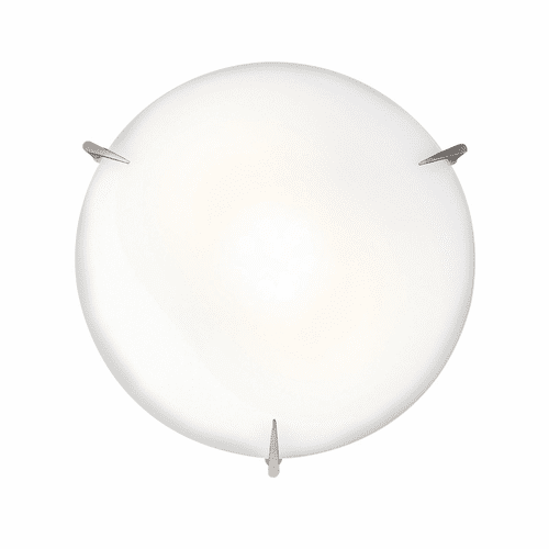Access Lighting Zenon Dimmable LED Flush Mount - Brushed Steel - 20661LEDDLP-BS/OPL
