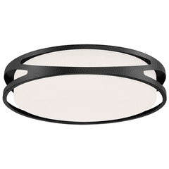Access Lucia 1-LT LED Flush Mount - Black - 49992LEDD-BL/ACR