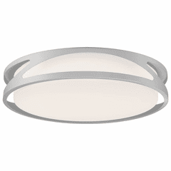 Access Lucia 1-LT LED Flush Mount - Satin - 49992LEDD-SAT/ACR