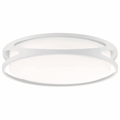 Access Lucia 1-LT LED Flush Mount - White - 49992LEDD-WH/ACR
