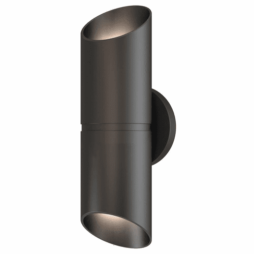 Access Marino 2-LT Bi-Directional Outdoor LED Wall Mount - Black - 20121LEDDMG-BL